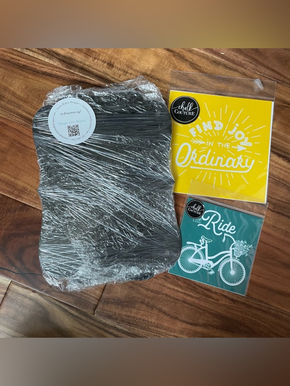 Chalk Couture DIY Kit “Find Joy in the Ordinary" “Enjoy The Ride” Stencil